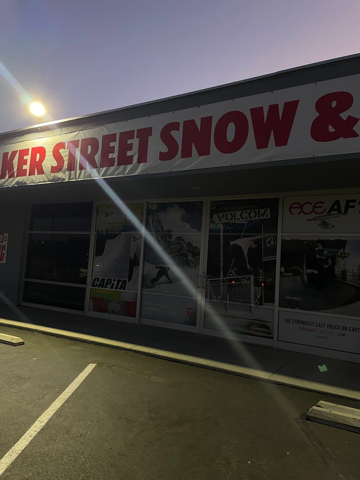 Baker Street Snow