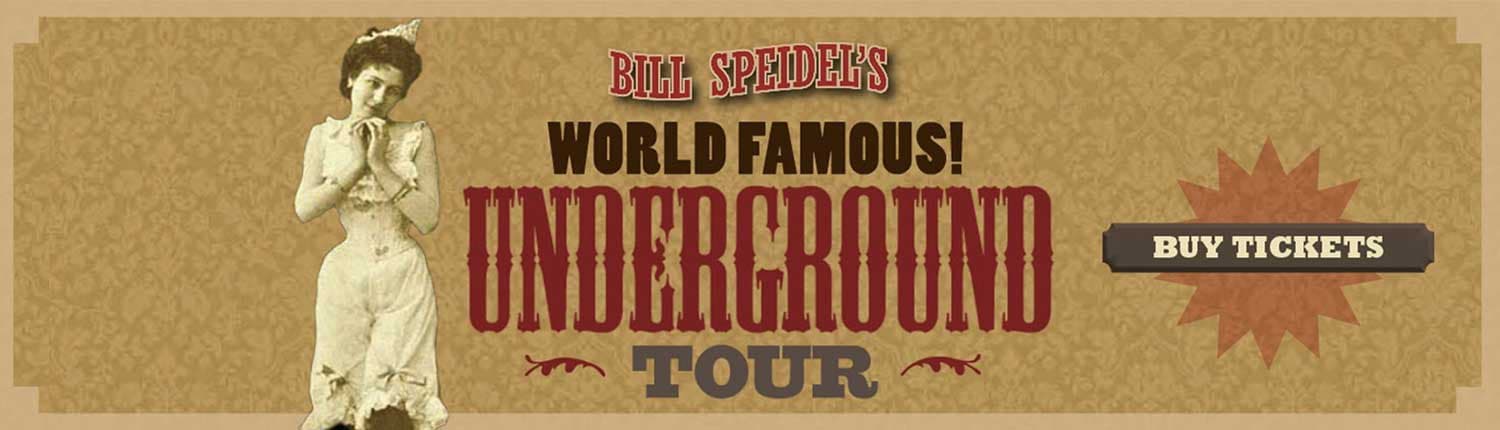 Bill Speidel’s Underground Tour