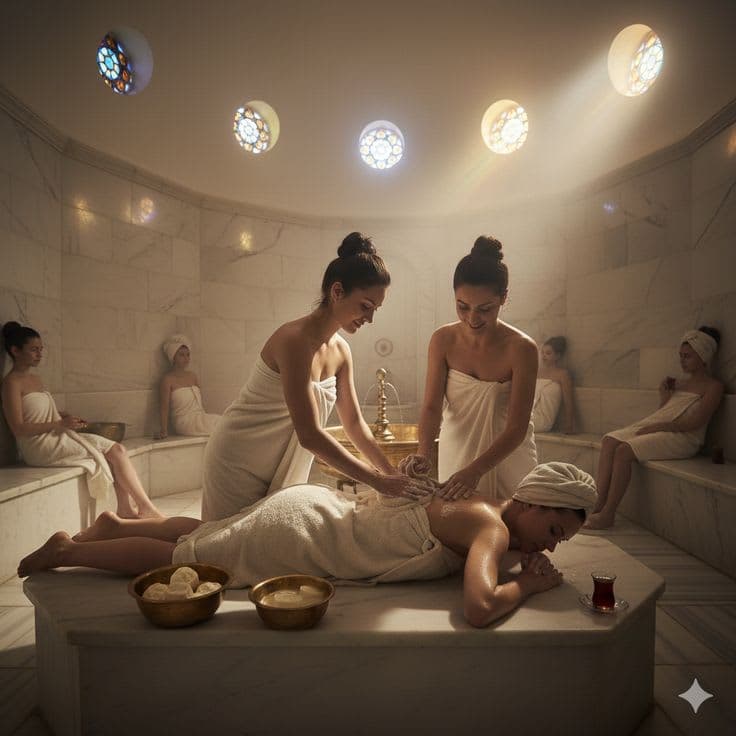 Blue Spa Massage Turkish Bath