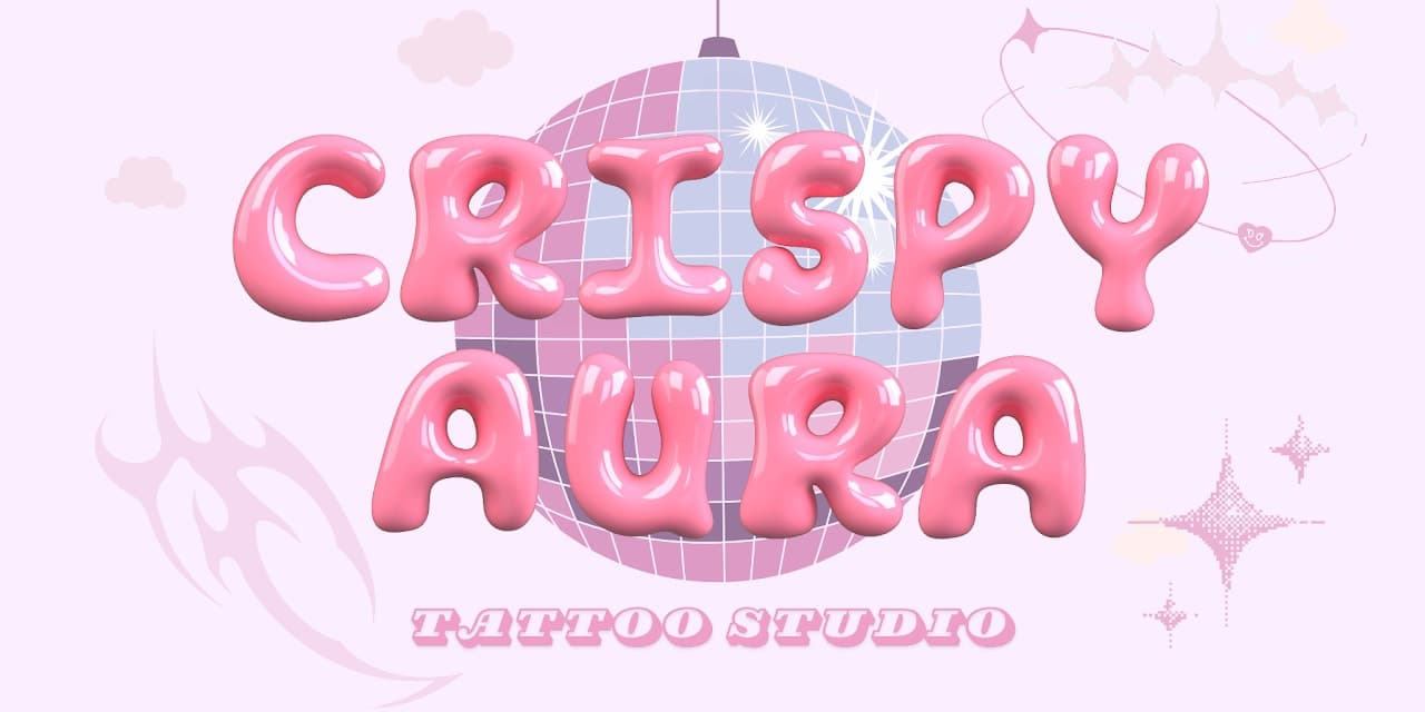 Crispy Aura Fine Line Tattoos