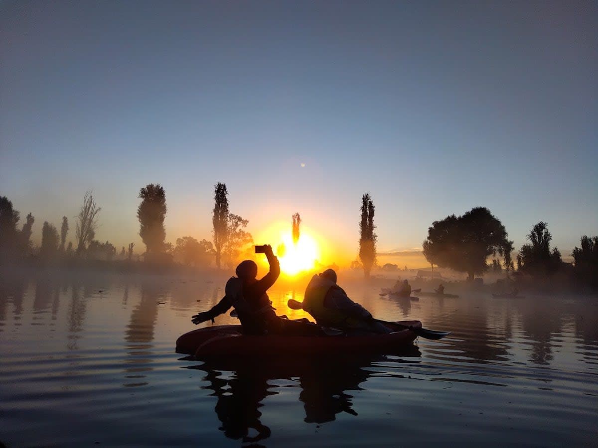 Kayaking Xochimilco