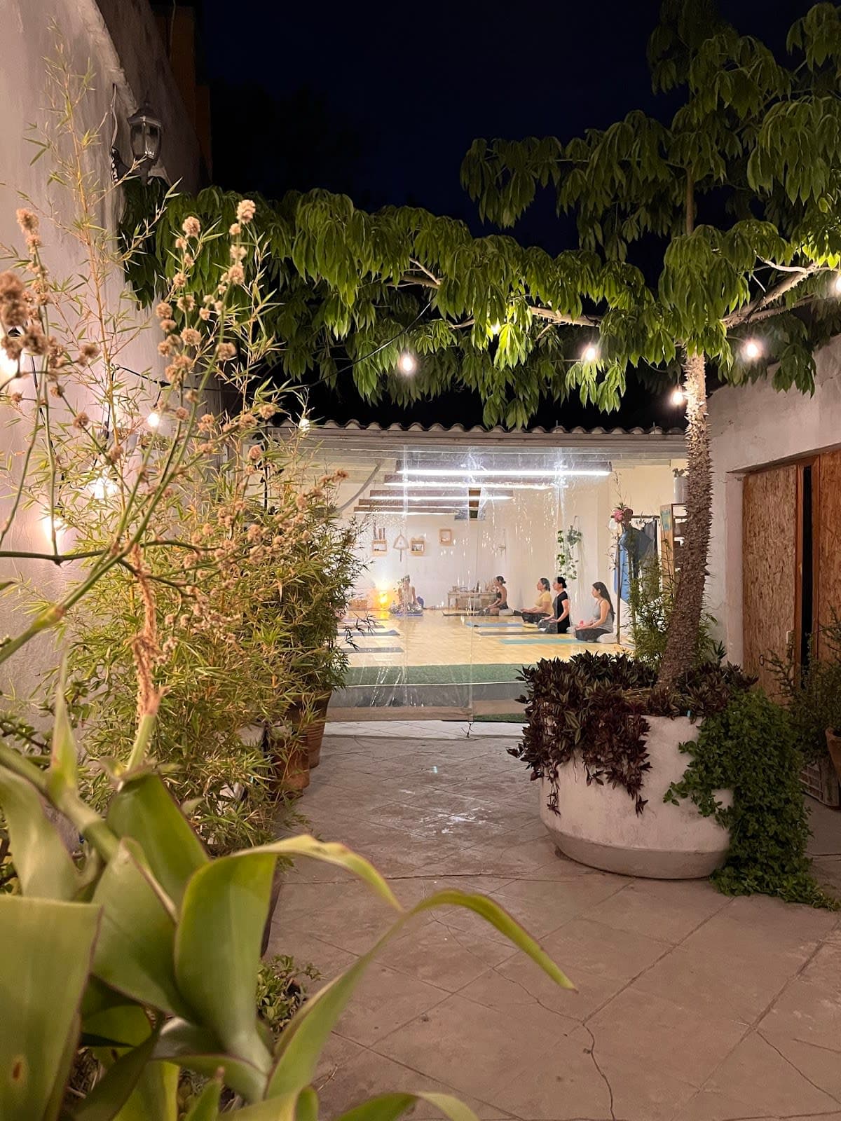 Parque casa de yoga