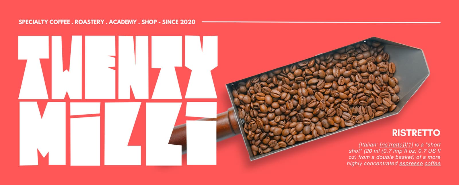 Twenty Milli Coffee and Roastery