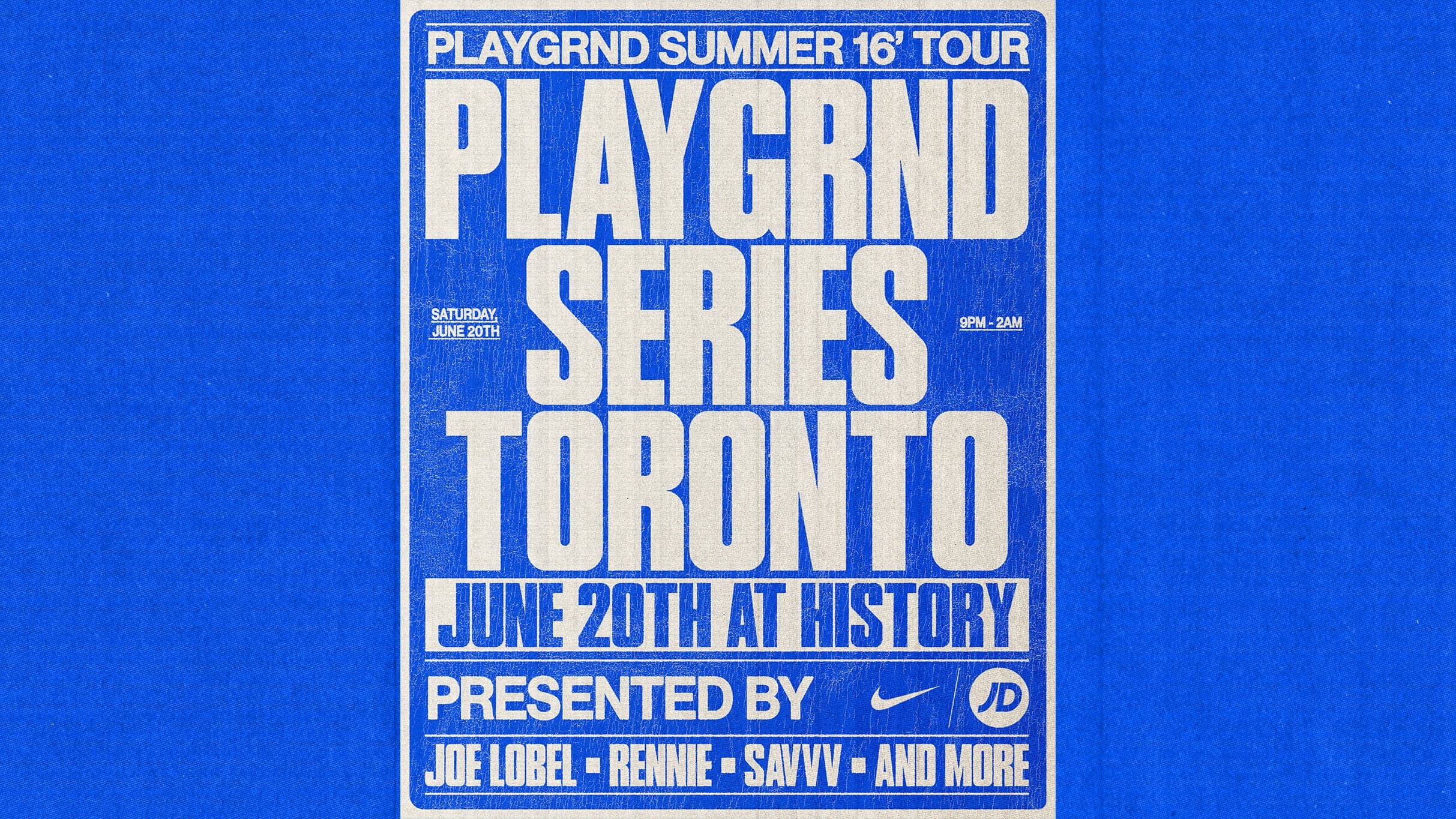 PLAYGRND SERIES