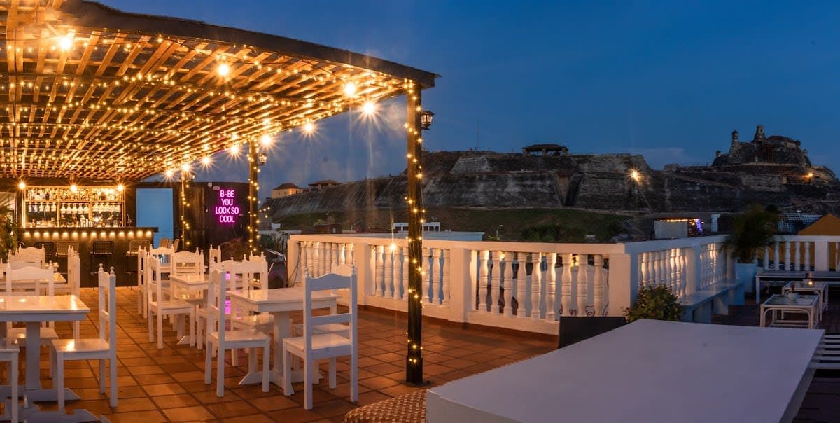Bar en la terraza
